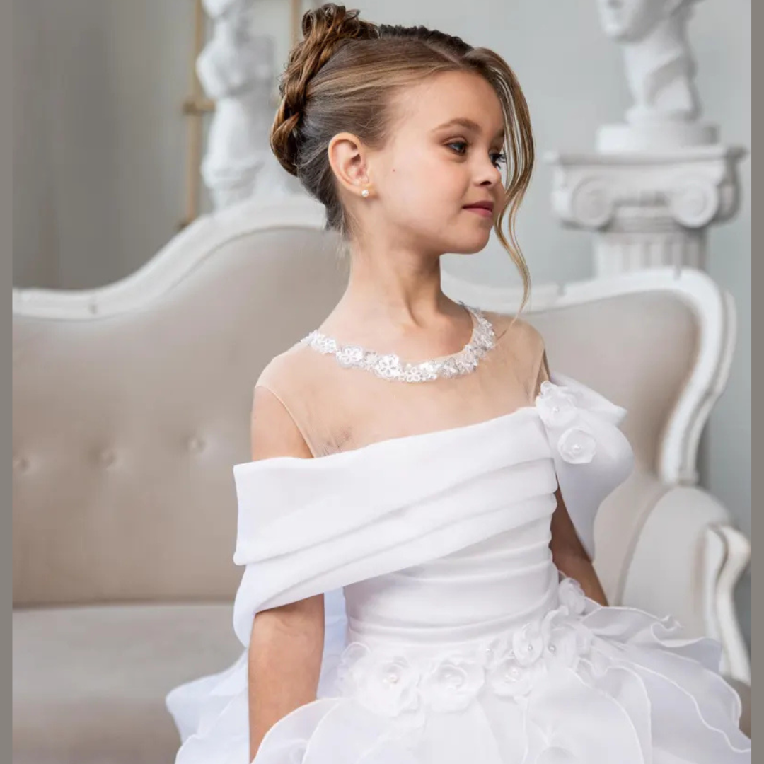 GownLink Stunning Holy Communion Gown for Your Little Princess Hlc-80