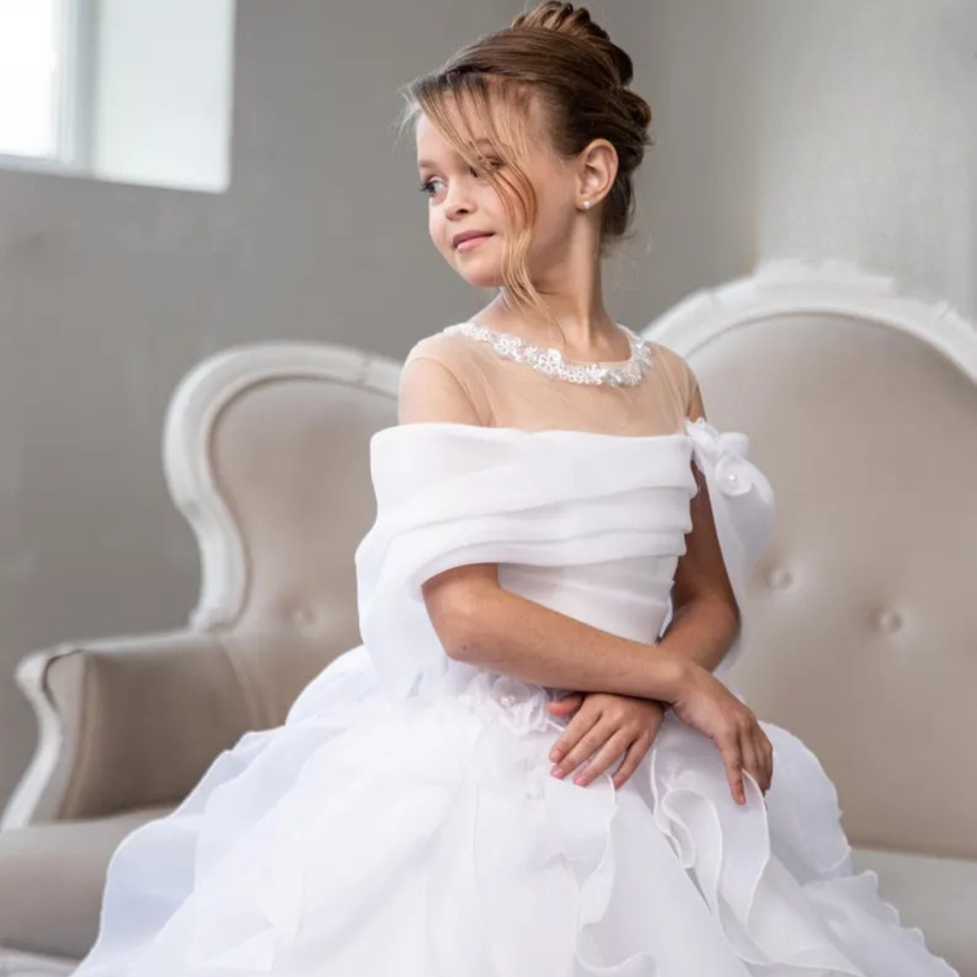 GownLink Stunning Holy Communion Gown for Your Little Princess Hlc-80