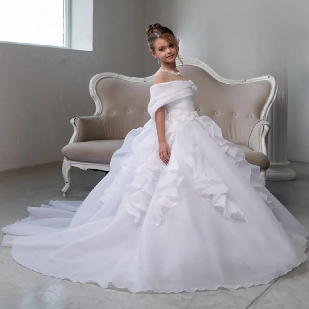 GownLink Stunning Holy Communion Gown for Your Little Princess Hlc-80
