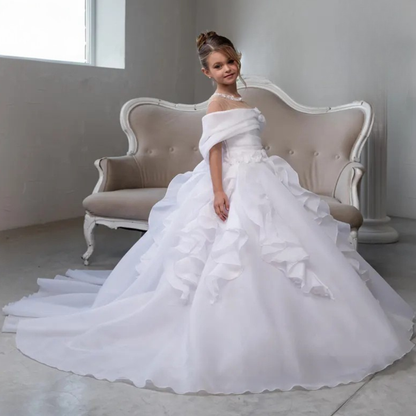 GownLink Stunning Holy Communion Gown for Your Little Princess Hlc-80
