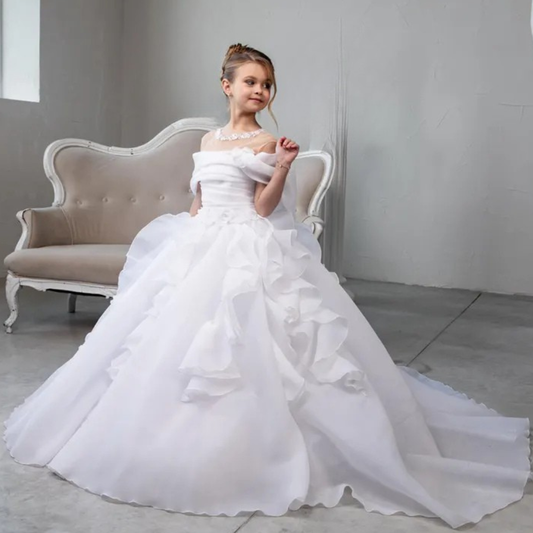 GownLink Stunning Holy Communion Gown for Your Little Princess Hlc-80