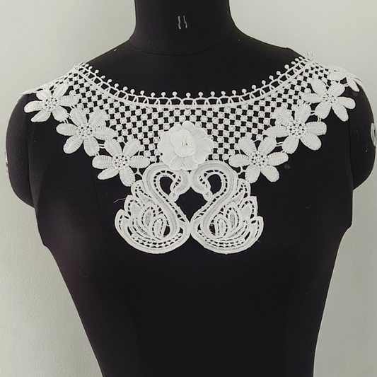 GownLink  Patches -Elegant Lace Patch Neckline Top for wedding dress