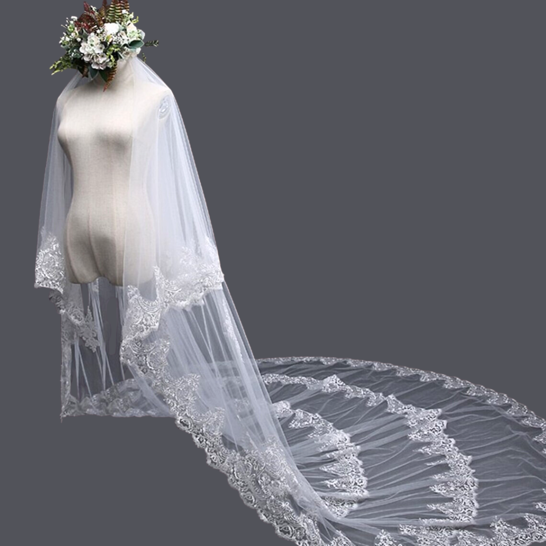 headband veil Vidisha