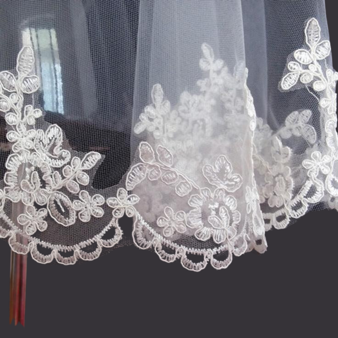 GownLink Bridal 3mtr Long  Veil for Christian and Catholic Wedding  GLV06