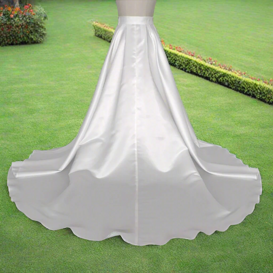 Gowlink,s  Detachable train for wedding dress