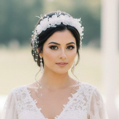 GownLink's Divine Radiance Bridal Wreath Collection for Christian & Catholic Wedding W84