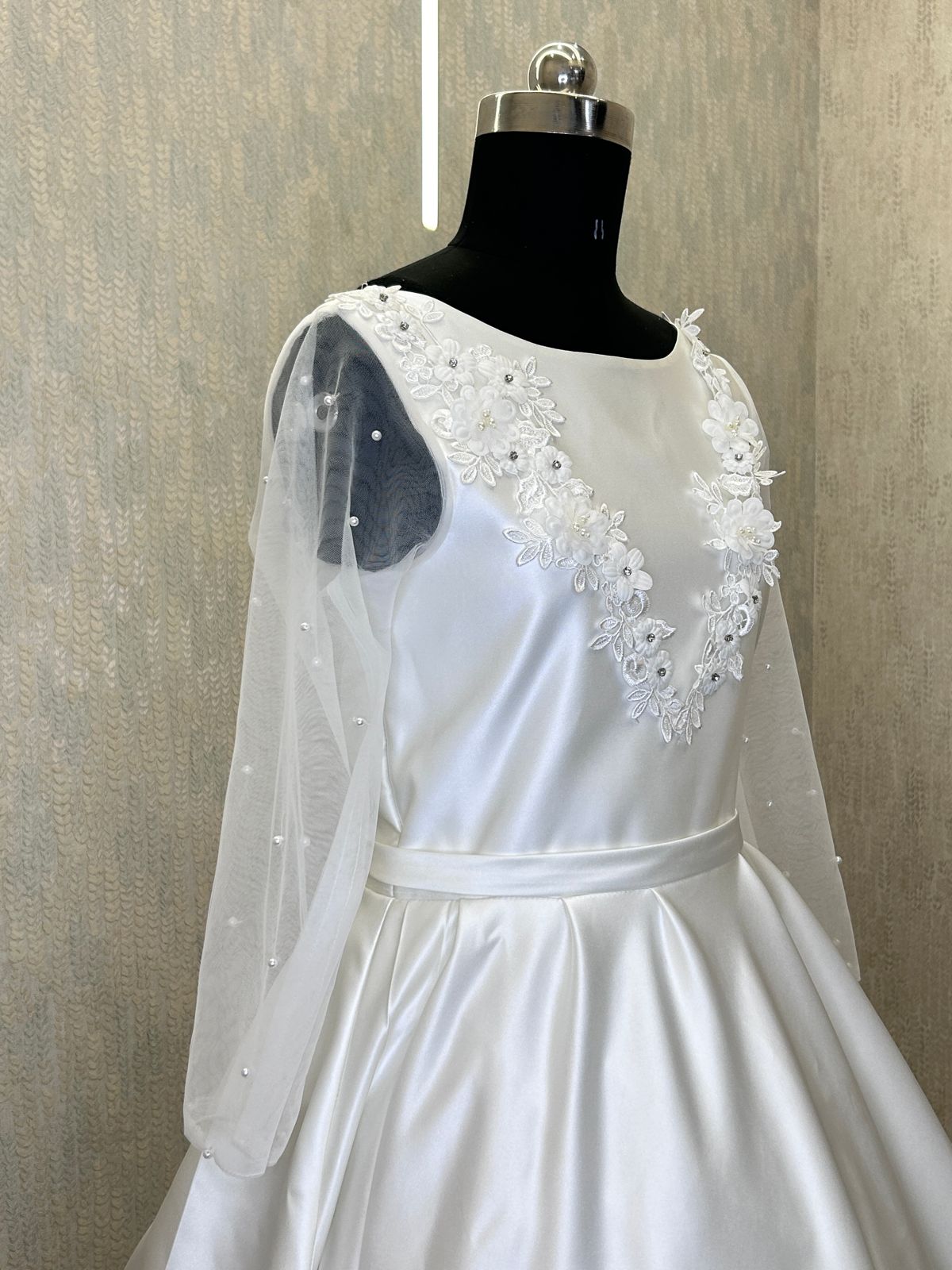 Designer White Bridal Gowns Davangere India