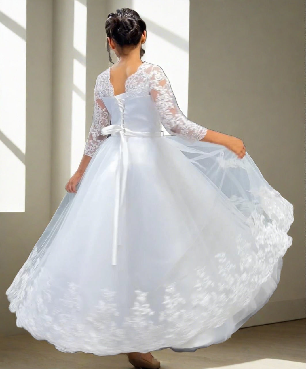 Buy first Holycommunion Dress Flower Girl Kids in India | Gownlink GownLink Buy first Holycommunion Dress Flower Girl Kids in India | Gownlink GownLink