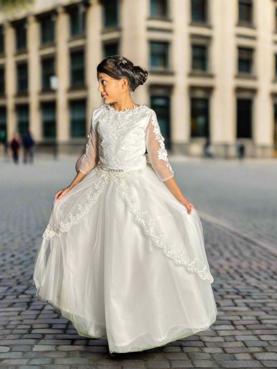 Holycommunion dress for girls in chennai