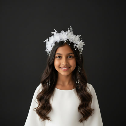 GownLink's Divine Radiance Bridal Wreath Collection for Christian & Catholic Wedding W84