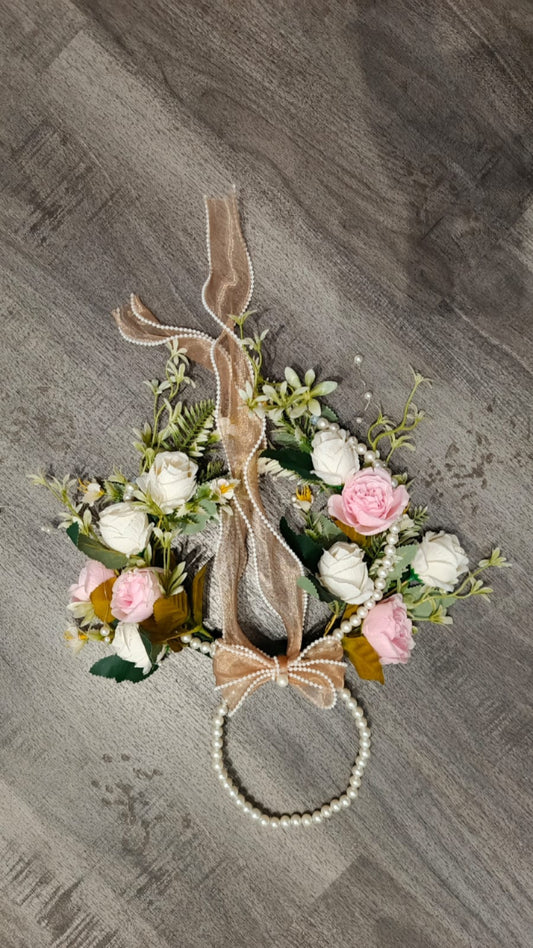 Most beautiful pink and white bridal bouquet