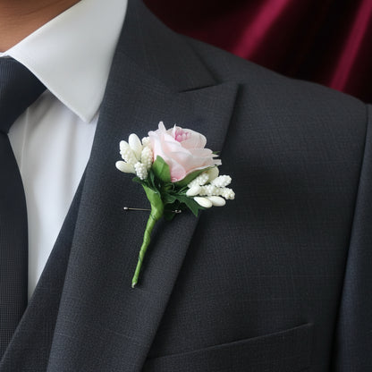 GownLink's  Timeless splendor Boutonnieres of Distinction Set of 10 pcs