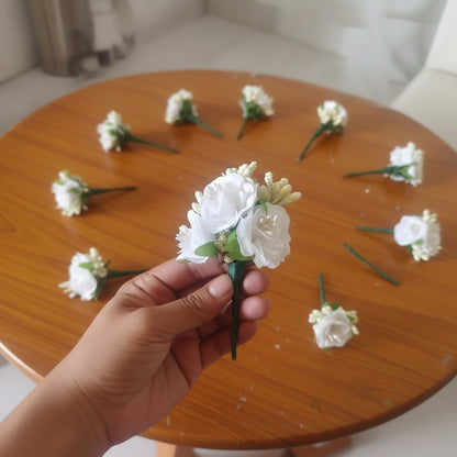 GownLink's  Timeless splendor Boutonnieres of Distinction Set of 10 pcs