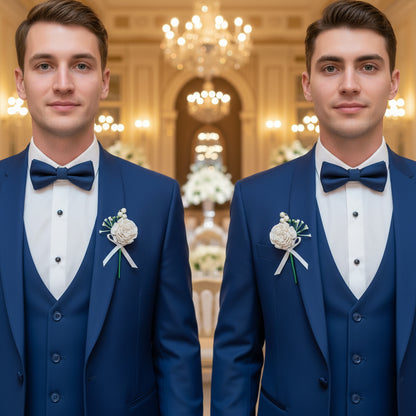 GownLink's   Boutonnieres of Groom and Groomsmen Set of 10 pcs