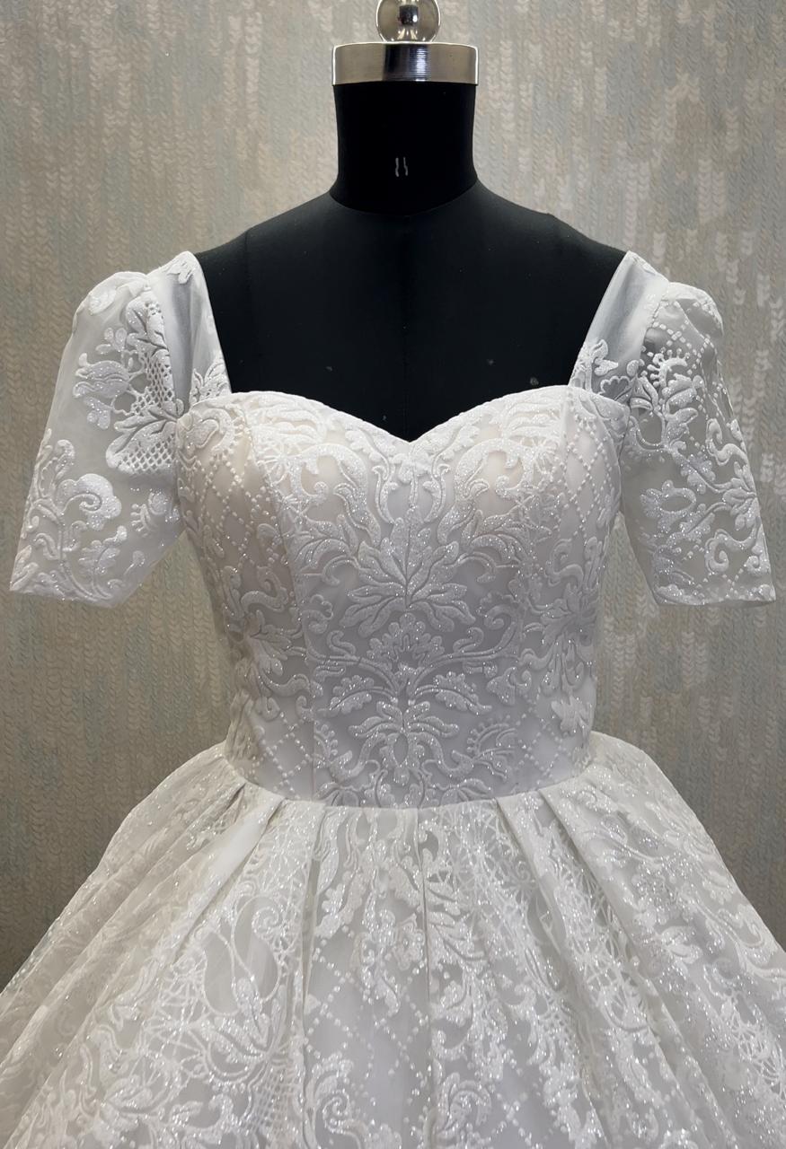gown for christian marriage 