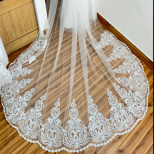Long Veil with Face cover net Mumbai
