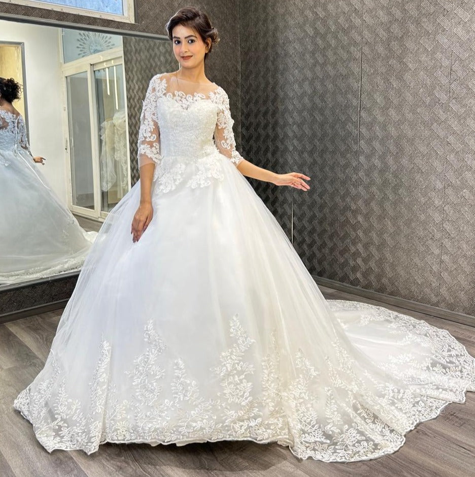  Formal Christian bridal wear in Megalaya