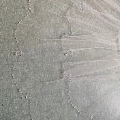 GownLink  Bridal 1.5mtr Veil with Comb GLGV009