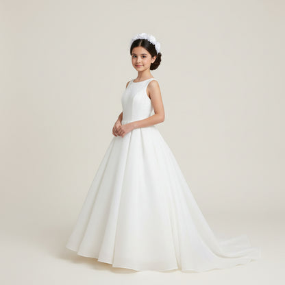 GownLink Bridal Wreath  Pearls and Gilded Leaves HLC-Peacock