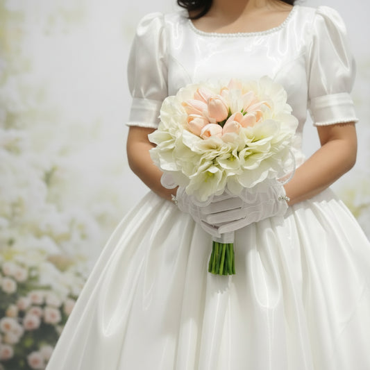 GownLink's Eternal Promise Roses Christian Wedding Bridal Bouquet B-138