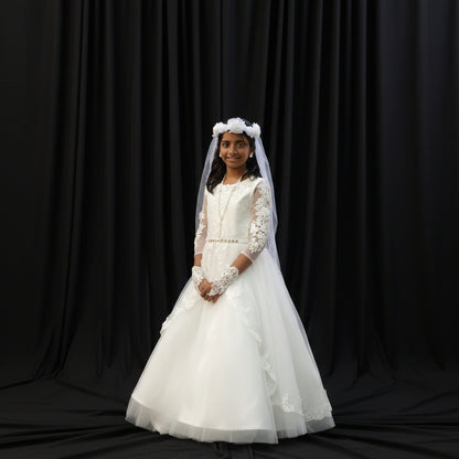 GownLink Holycommunion Dress for Your Little Princess HLC5