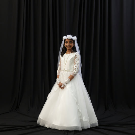 GownLink Holycommunion Dress for Your Little Princess HLC5