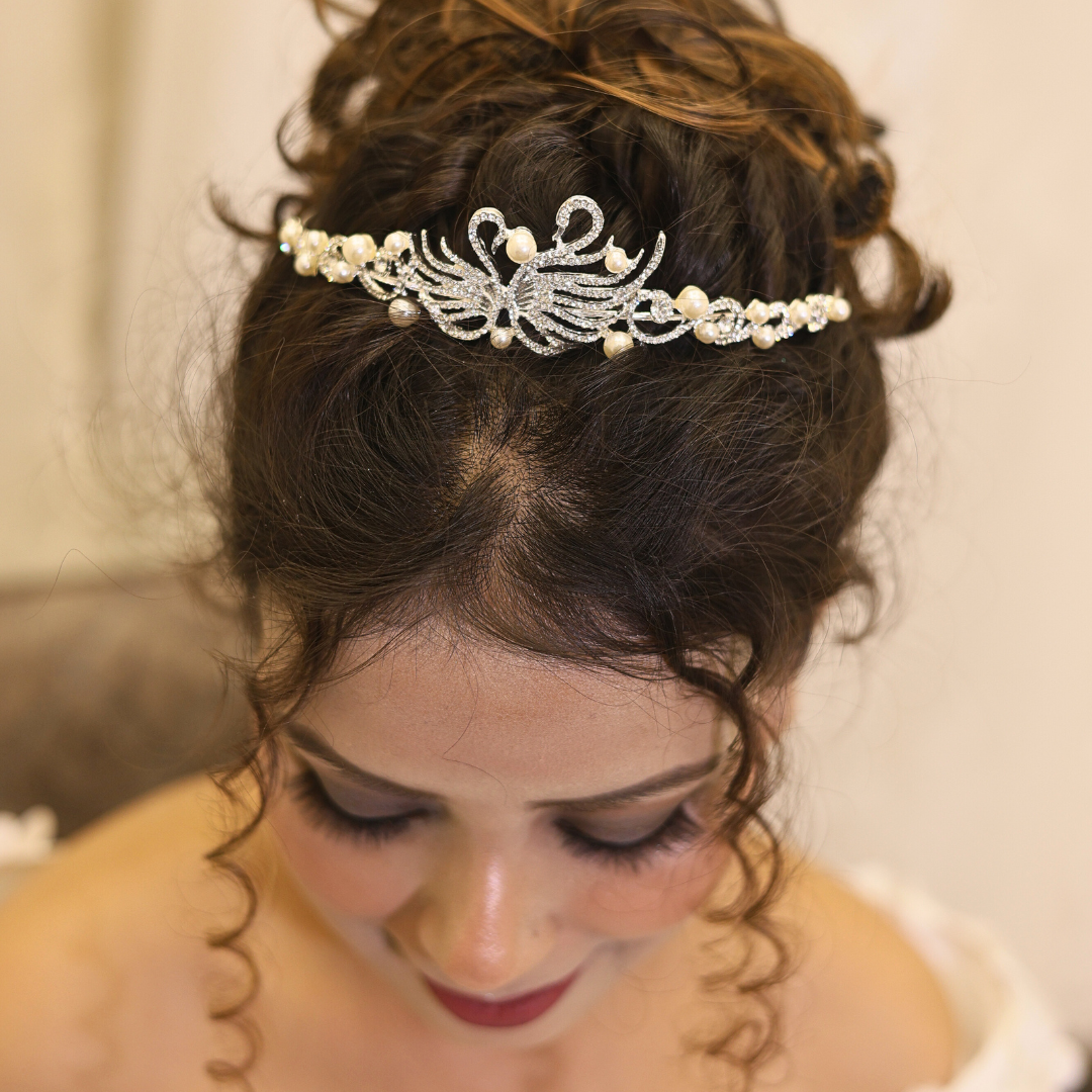 White Catholic Wedding Crown in Jharkhand