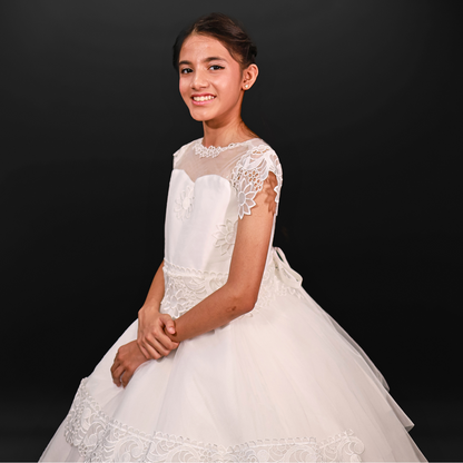 Christian first Holy ceremony dress for girls in Goa