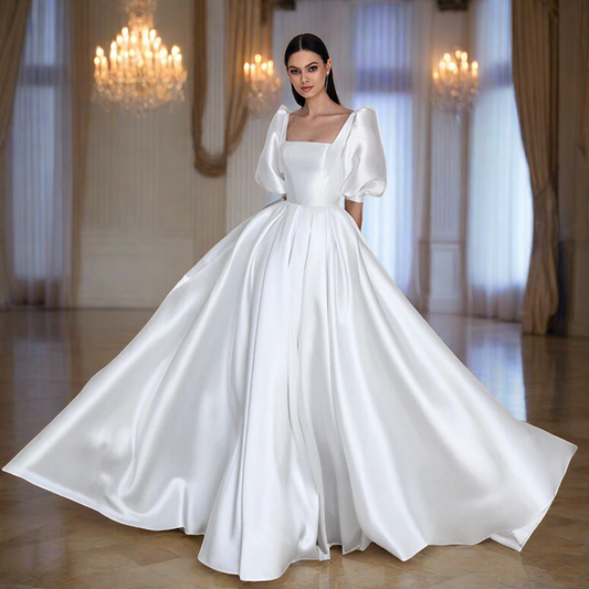 simple wedding gown in Kapurthala Punjab