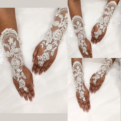 Religious wedding gloves for bride in Telangana