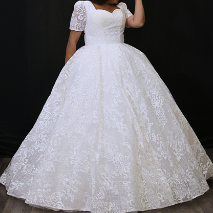 Catholic church wedding gown in Chennai
