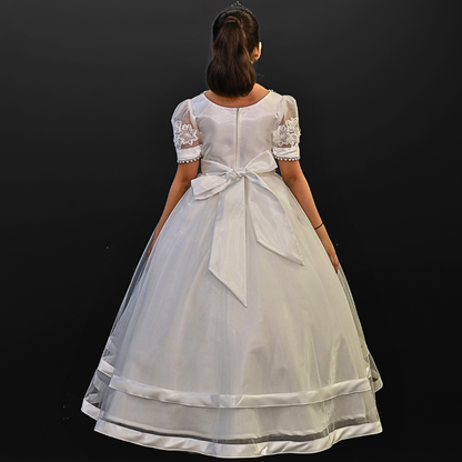 White Catholic church Communion dress in Columbus