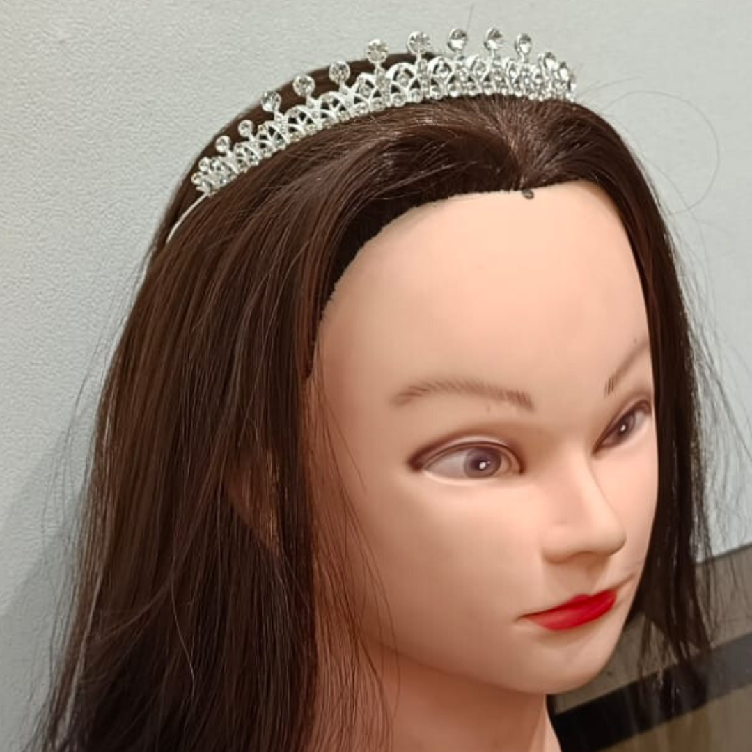 GownLink Luxury Bridal Crown with Exquisite Rhinestone C-10