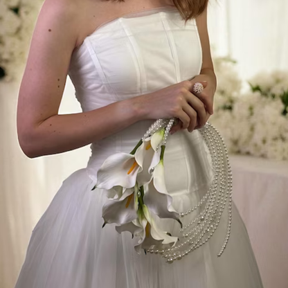 GownLink's Eternal Promise Roses Christian Wedding Bouquet B-125