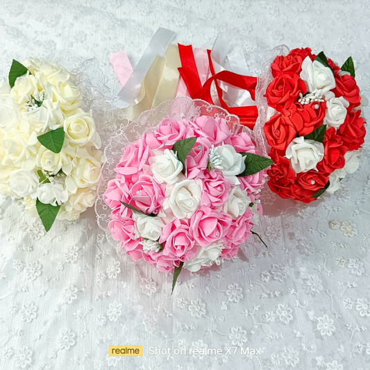 GownLink's Eternal Promise Roses Christian Wedding Bouquet B127
