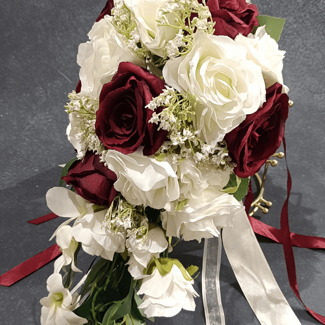 Elegant Christian wedding Bridal Bouquet Amritsar India