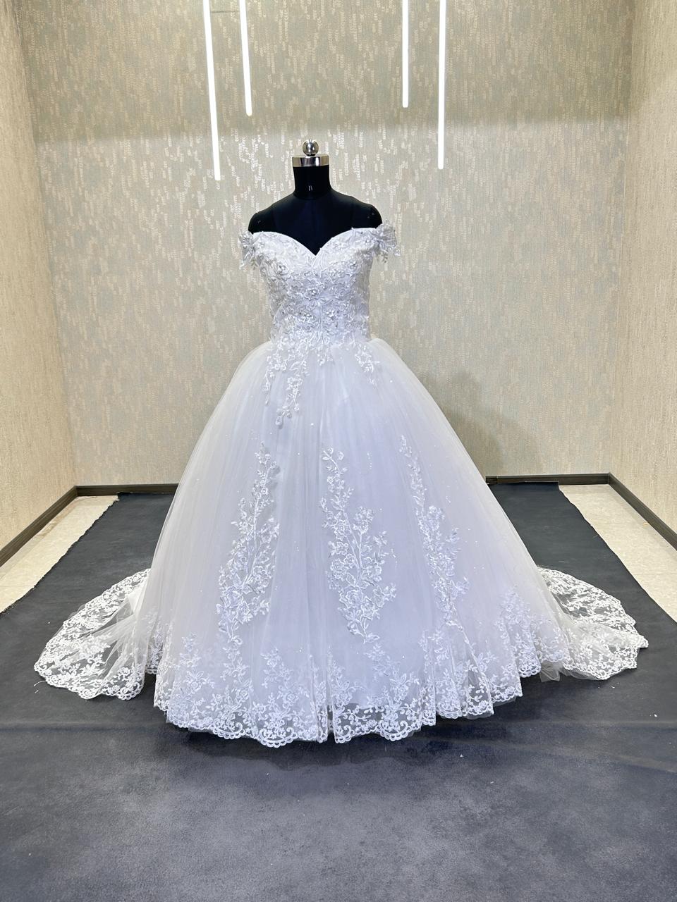 Summer-gowns-for-church-wedding-2024-Kakinada-india