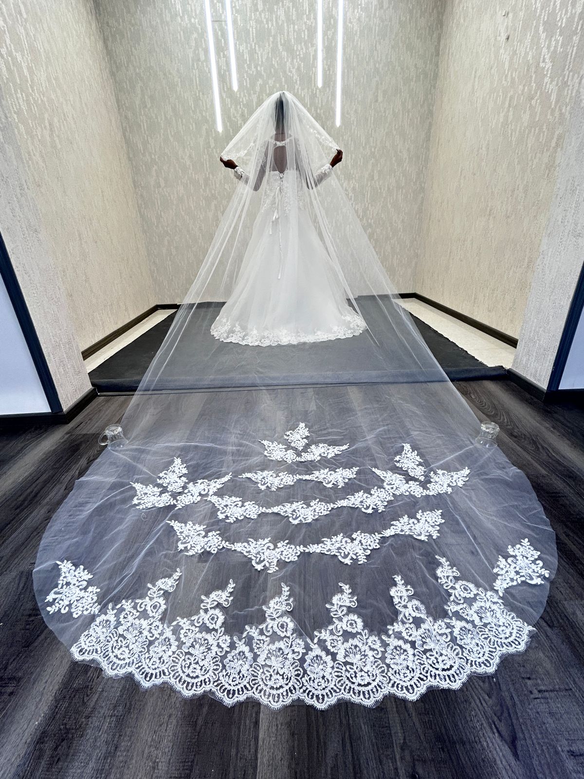 a wedding veil