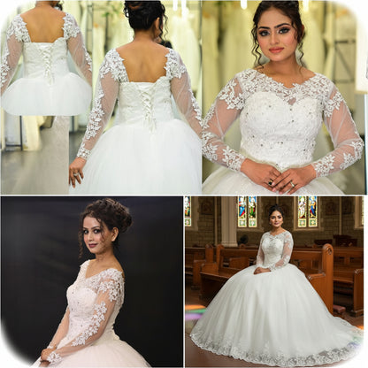 Detail of accessories in 5-Piece Bridal Combo Set — GownLink GOWNLINKS