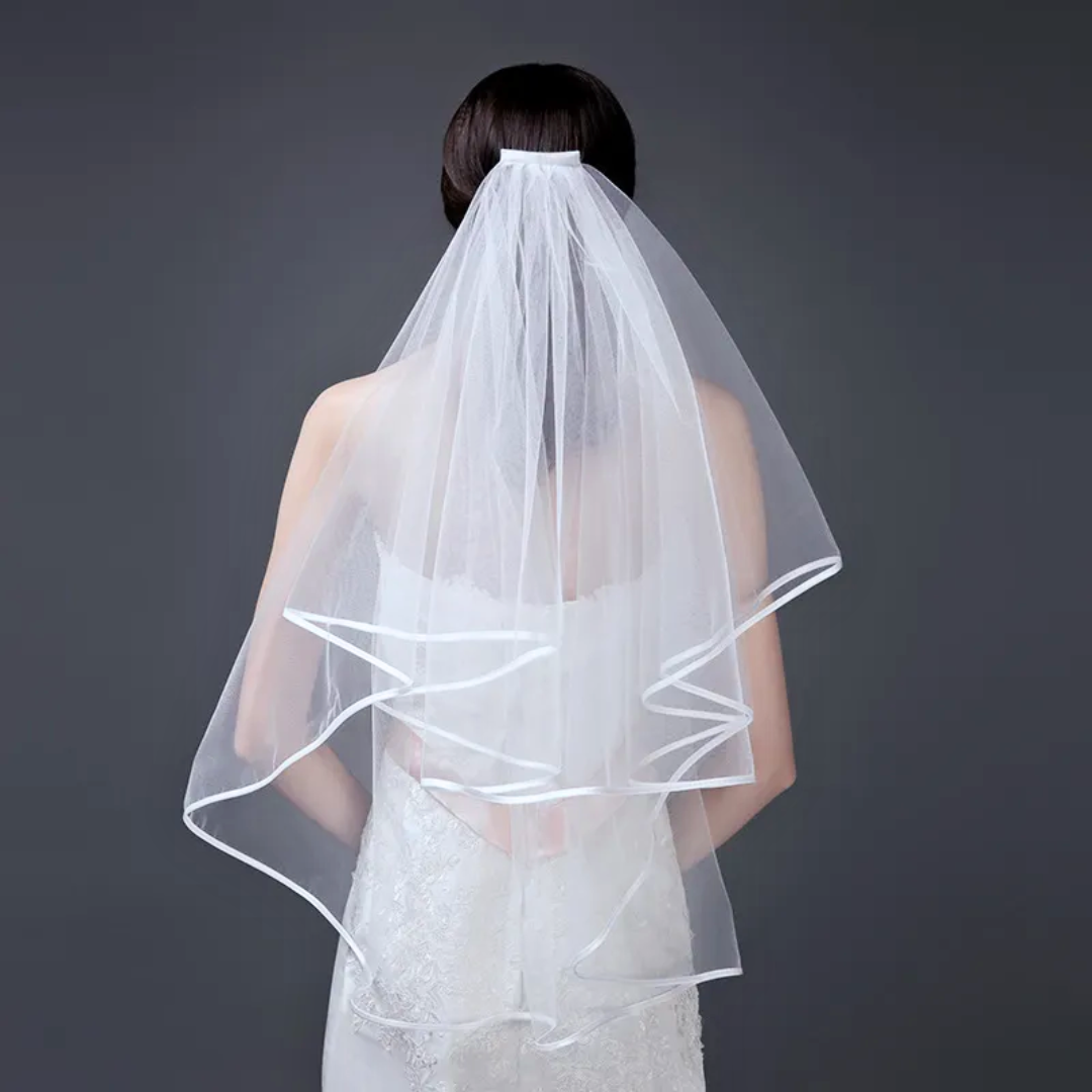 Back view of Bridal Crown showing full design — GownLink CROWN
