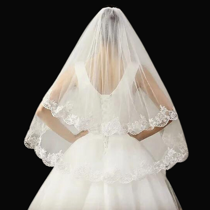 Flat lay of Bridal Crown on white surface — GownLink CROWN