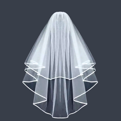 Close-up of pearl and crystal detail on Bridal Crown — GownLink CROWN