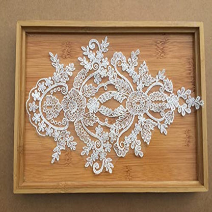 Side view of Bridal Gloves showing fit and length — GownLink G119