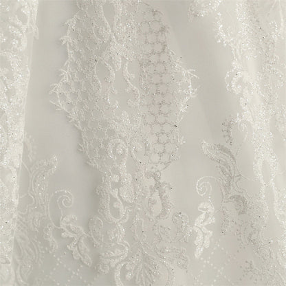 Church setting view of White Ball Gown — GownLink GLGT166B
