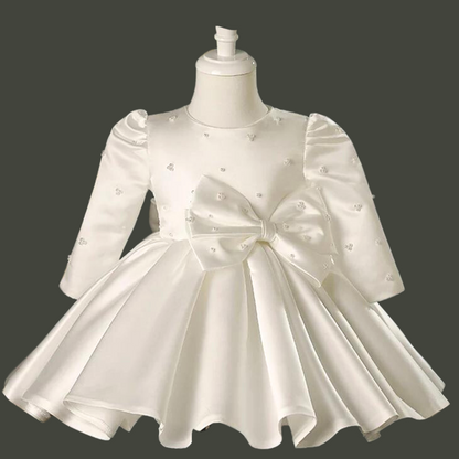 Front view of First Communion Dress on child model — GownLink GLBP7