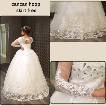 Detail of accessories in Full Bridal Combo Set — GownLink GOWNLINKS