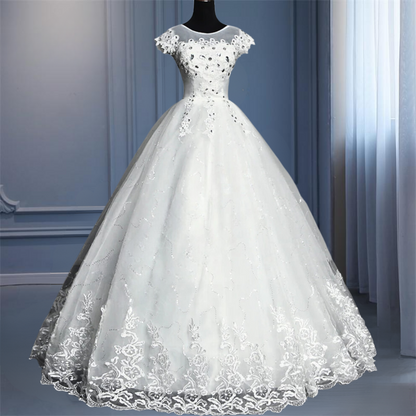 Model wearing complete Full Bridal Combo Set — GownLink GOWNLINKS