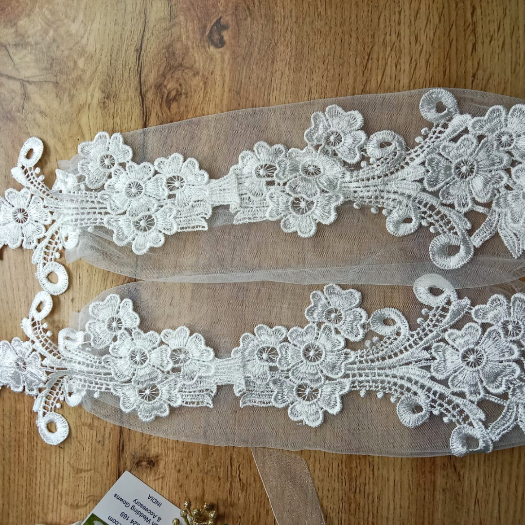Model wearing complete Full Bridal Combo Set — GownLink GOWNLINKS