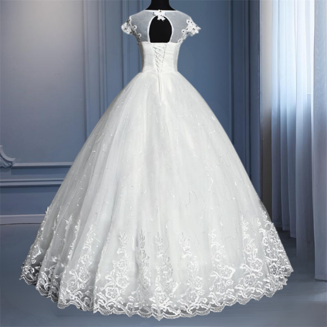 Close-up of individual pieces in Full Bridal Combo Set — GownLink GOWNLINKS