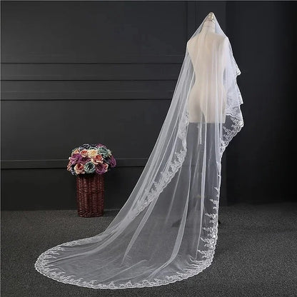 Side view of model wearing Full Bridal Combo Set — GownLink GOWNLINKS
